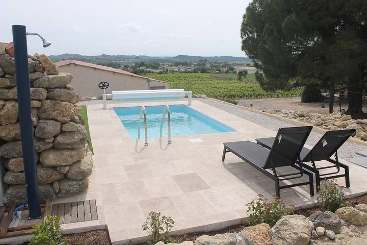 Gîte pour 4 personnes, avec piscine et terrasse à Saint-Pargoire - 3