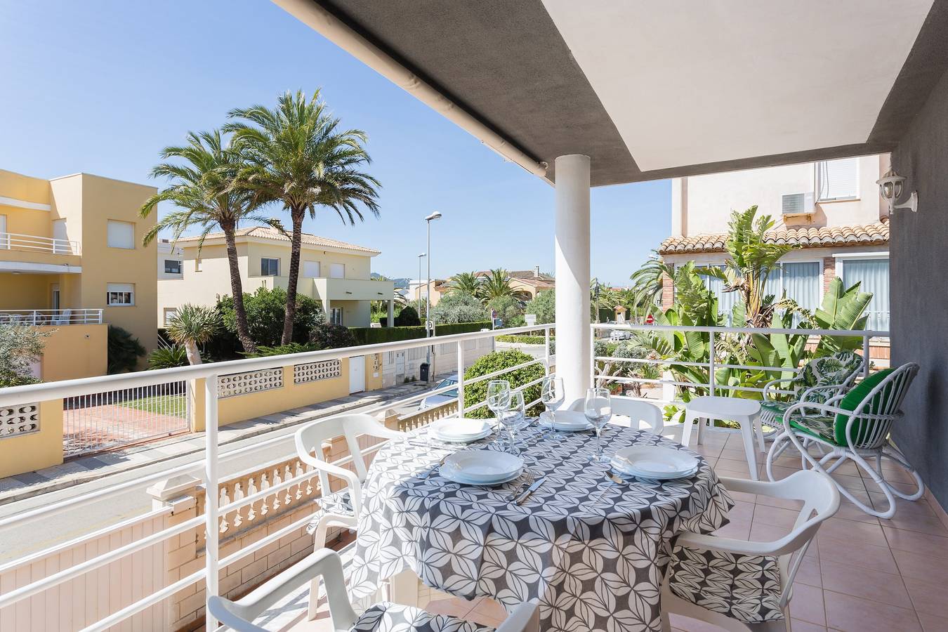 Ferienhaus "Carmen" mit Meerblick, Terrassen und Wlan in Oliva, Costa de Valencia