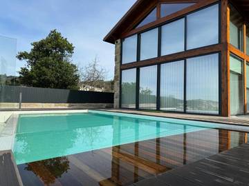 Gîte pour 4 personnes, avec jardin ainsi que vue et piscine à Braga