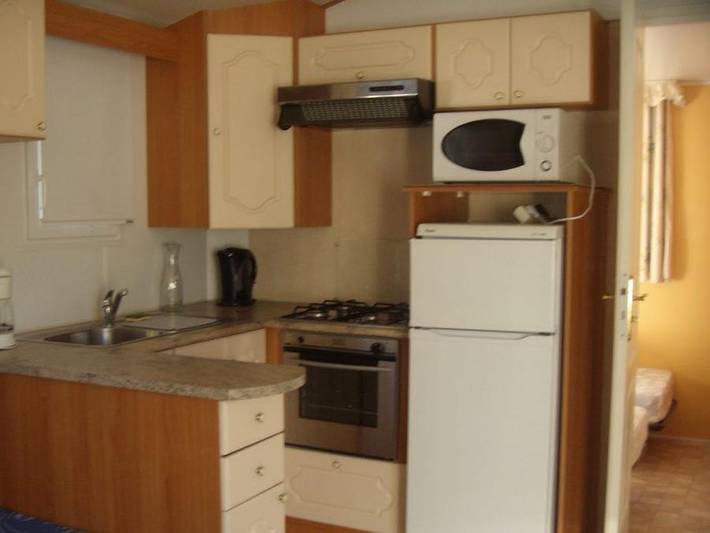 Camping Le Lignon - Mobilheim 6 personen - Evasion in Le Chambon-sur-Lignon, Mézenc