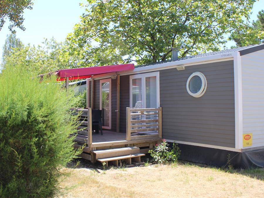 Camping Le Chaponnet - Mobilhome 5 personas - Cottage Palaos - 2 dormitorios (4 adultos + 1 niño menor de 12 años) **** in Brem-sur-Mer, Valle del Loira