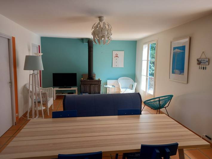 Maison familiale avec jardin à 8 min de la plage et du surf à Vert Bois, idéal nature et vélo in Vert Bois, Dolus-d'Oléron