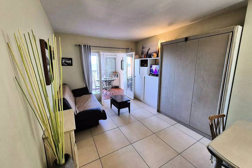 Appartement entier, Pleine vue mer, à 10 m plage de sable, au Brusc, Terrasse... in Le Brusc, Six-Fours-les-Plages