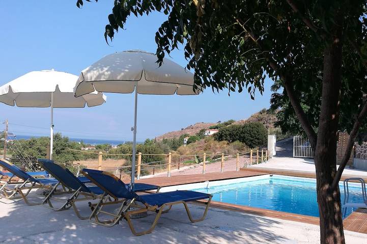 Ferienhaus für 5 Personen, mit Balkon und Garten sowie Pool in Petra (Griechenland) - 4