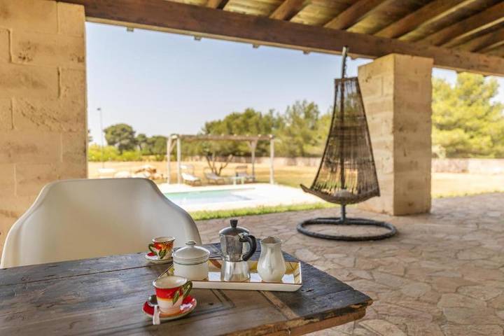 Chambre d’hôte pour 2 personnes, avec jardin et piscine ainsi que vue et terrasse à Lecce - 3