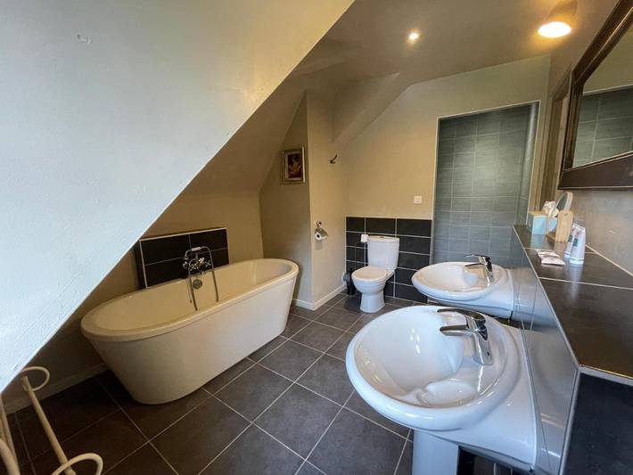 Hôtel pour 3 personnes, avec jardin ainsi que piscine et terrasse à Brain-sur-Allonnes - 2