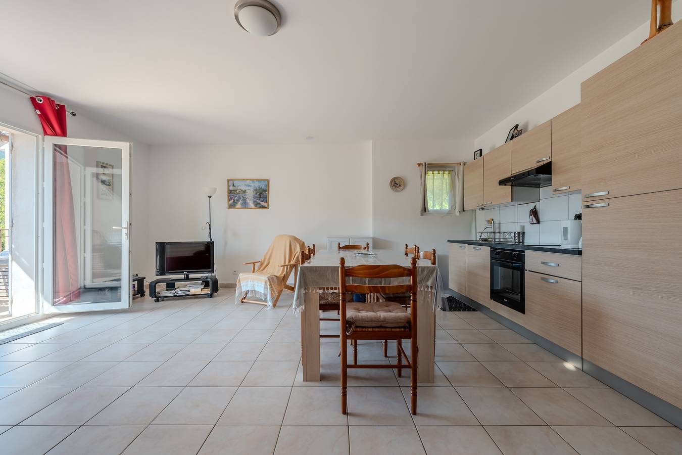 Ganze Wohnung, Apartment „Résidence Ventoux Revitalisation“ mit Bergblick, Balkon und Wlan in Reilhanette, Nyons und Umgebung