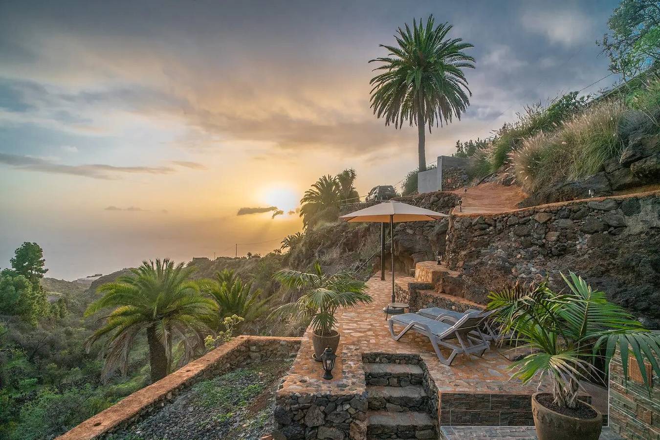 Vacation Rental for 2 Guests in Tijarafe, La Palma North