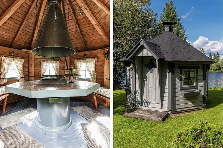 Ferienhaus auf einem Wassergrundstück in Alaska ähnlicher Natur in Värmland