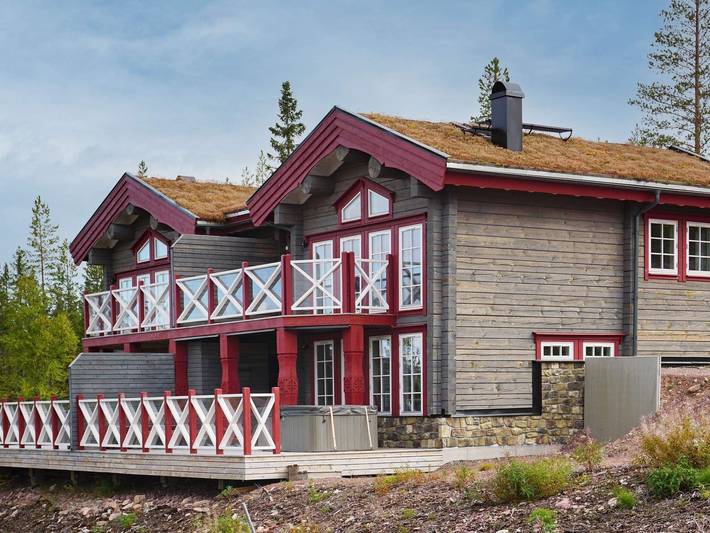 Ferienhaus für 8 Personen, mit Balkon und Sauna, kinderfreundlich - 1