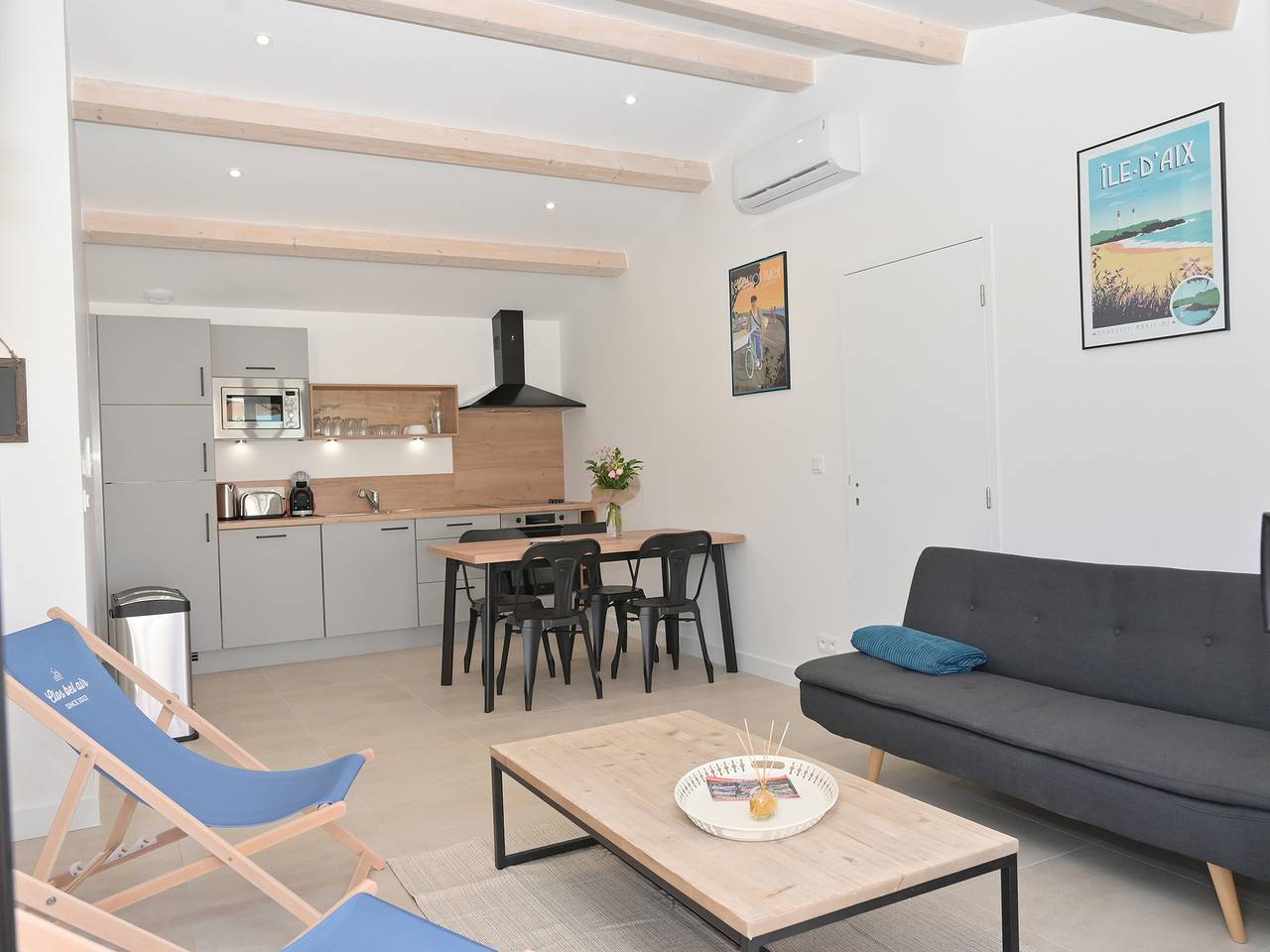 Maison plain-pied avec parking privatif et climatisation in Saint-Vivien, Région de La Rochelle