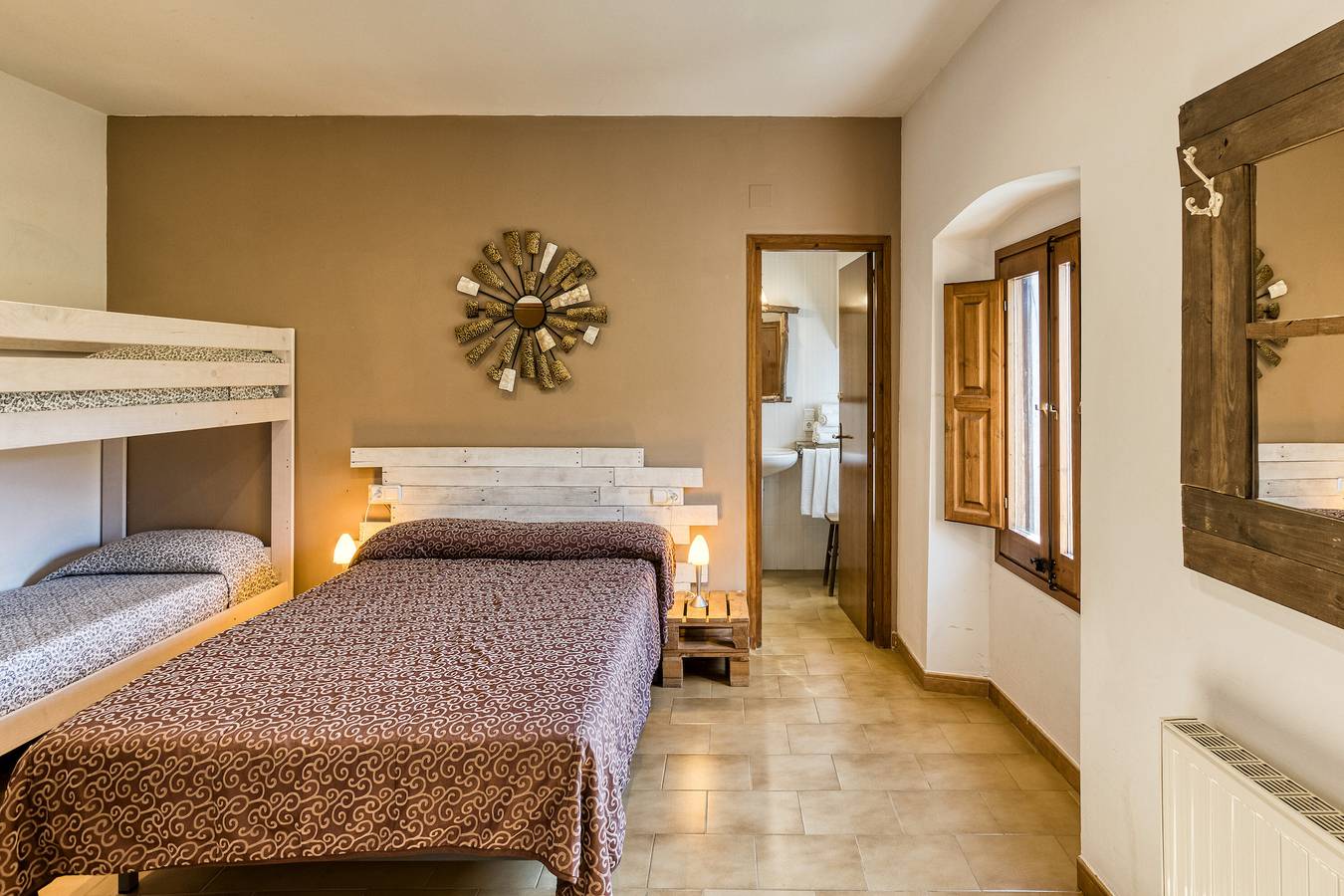 Gîte rural 'Can Miquel' à la montagne, près de la plage, piscine privée, superbes itinéraires Vtt et climatisation in Santa Coloma de Farners, Province de Gérone