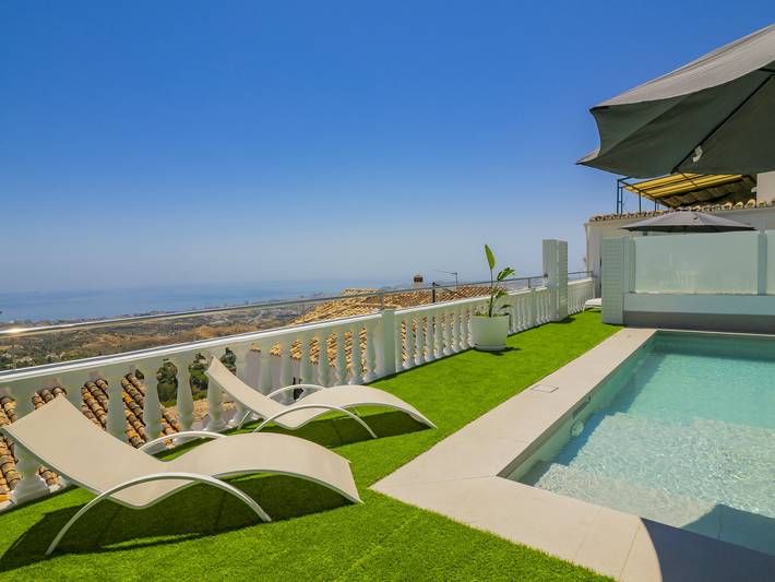 Appartement entier, Cubo's La Santa Maria Mijas Pool & Sea View in Mijas Pueblo, Mijas
