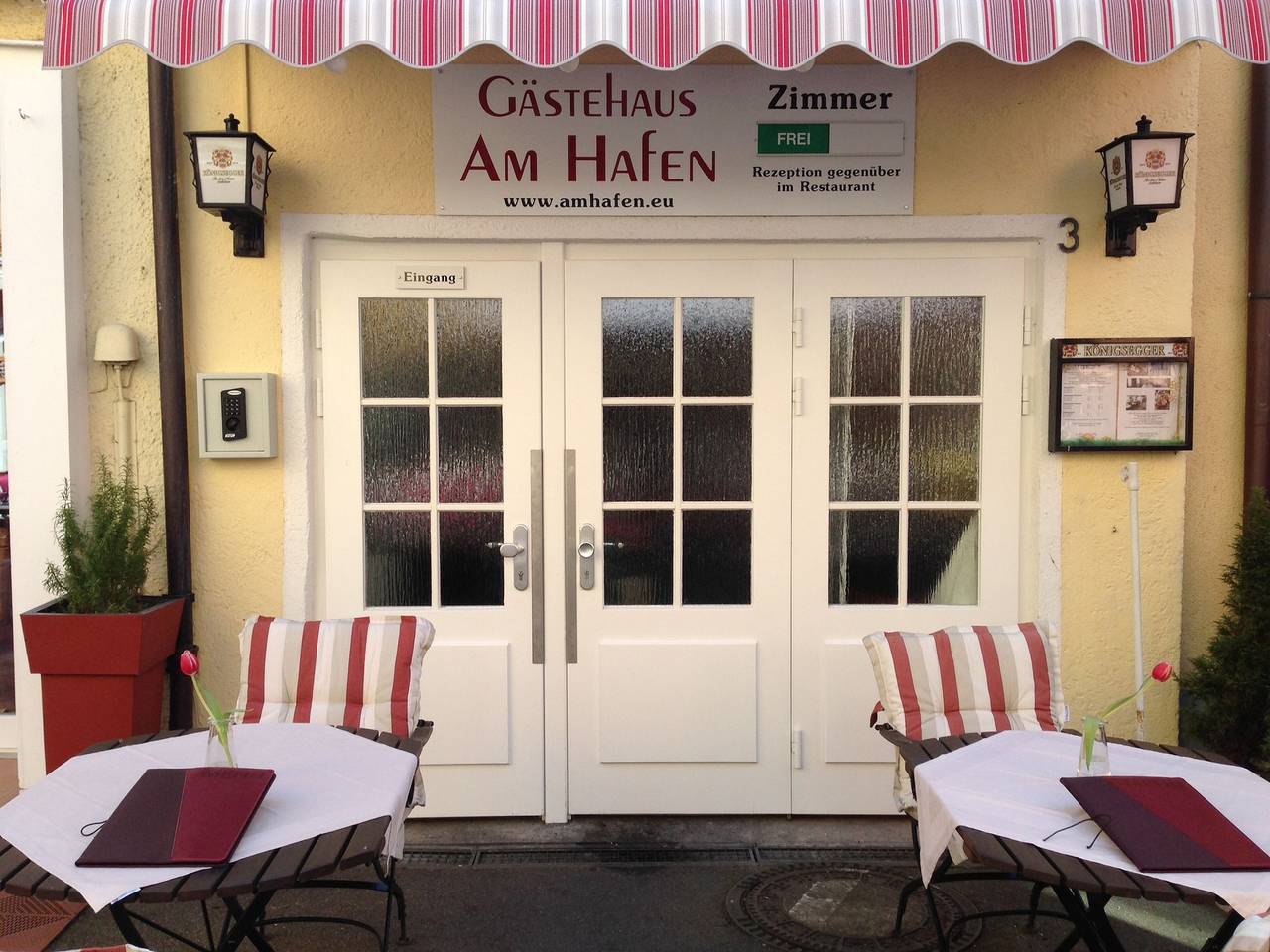 Gästehaus am Hafen - Doppelzimmer Gästehaus in Meersburg, Obersee (Bodensee)