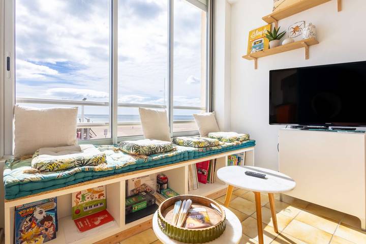 Gîte pour 4 personnes, adapté aux familles dans Plage Centrale (Valras-Plage) - 2