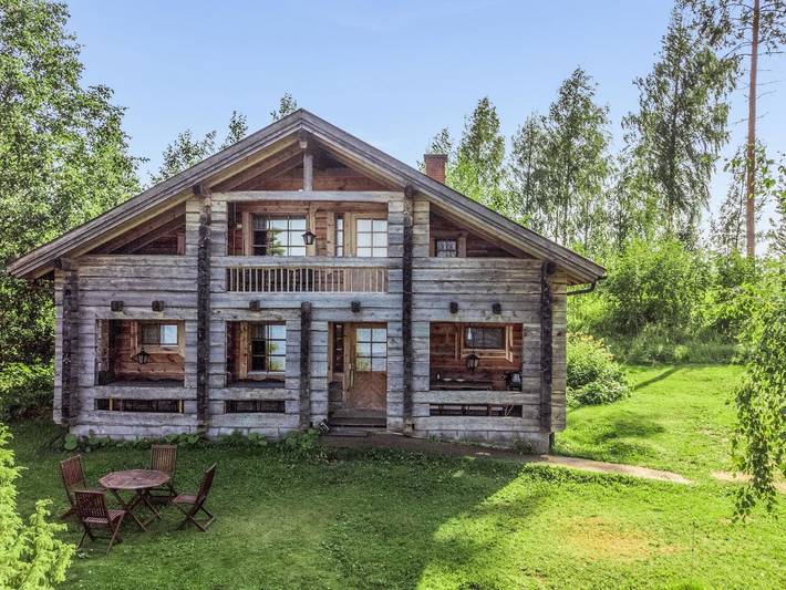 Ferienhaus für 10 Personen, mit Balkon und Terrasse sowie Sauna in Finnland