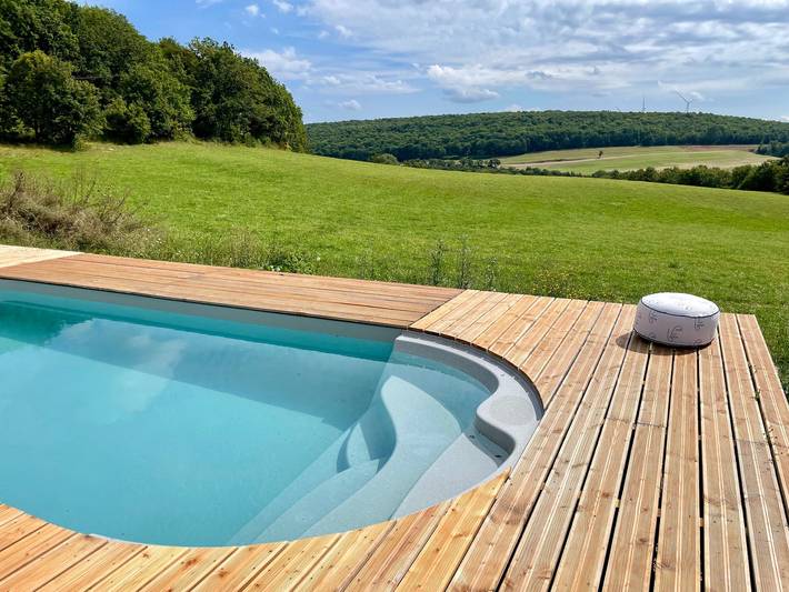 Landhaus mit Pool und Terrasse, Authentische Natur in Avot, Dijon und Umgebung