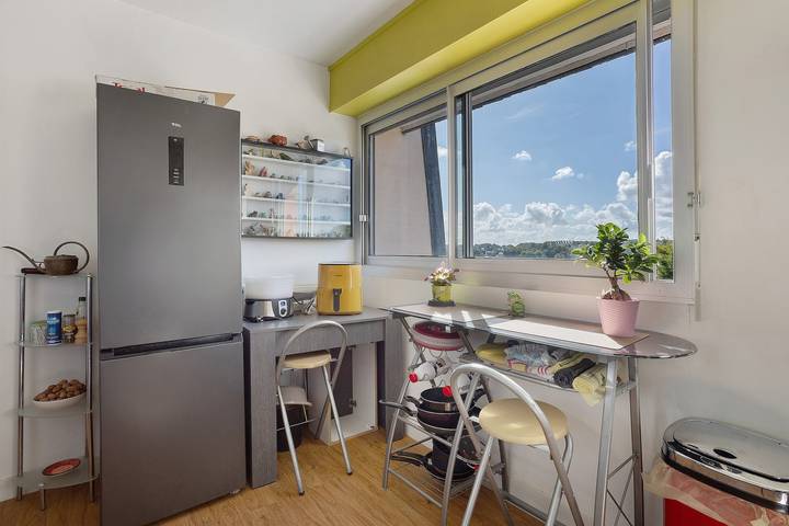 Appartement entier, Appartement « Croas Men » avec vue mer et Wi-Fi in Douarnenez, Région de Quimper