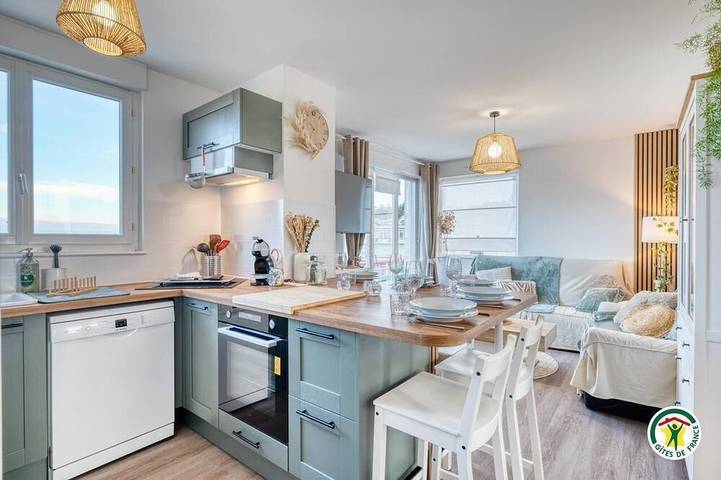Gîte pour 5 personnes, avec terrasse à Criel-sur-Mer