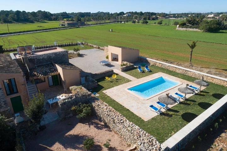 Villa para 10 personas, con Balcón y Terraza en Es Trenc