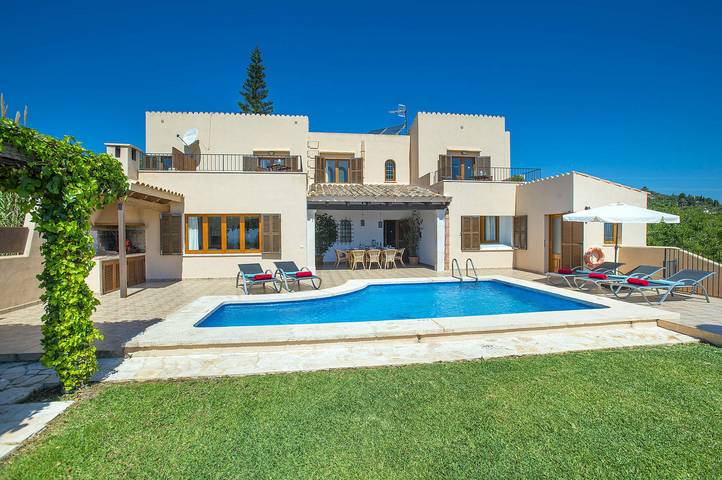 Ferienhaus für 6 Personen, mit Pool und Garten sowie Terrasse in s'Horta