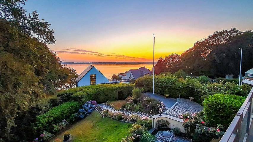 Ferienhaus mit Meerblick für 6 Personen, mit Terrasse und Garten in Stadt Glücksburg