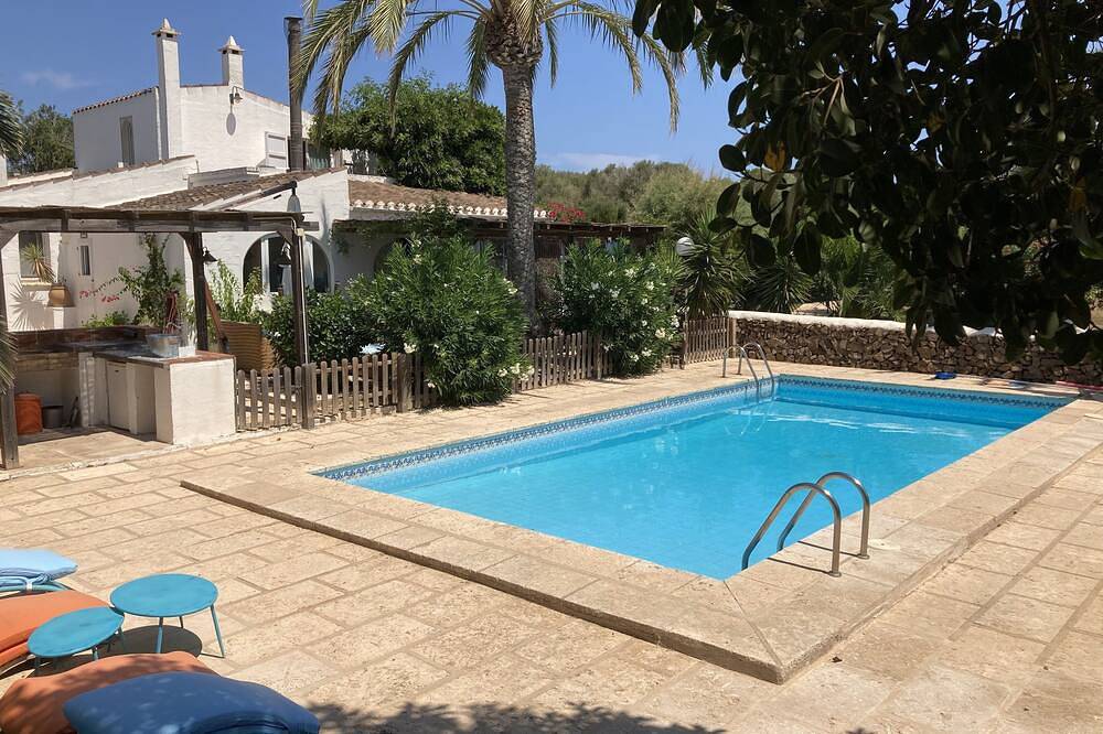 Belle maison de campagne charmante à côté de s'Albufera avec piscine, barbecue in Mahón, S'Albufera des Grau