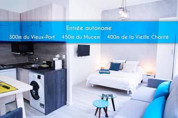 Gîte pour 2 personnes dans Basilique De Sainte Marie Majeure La Major Marseille