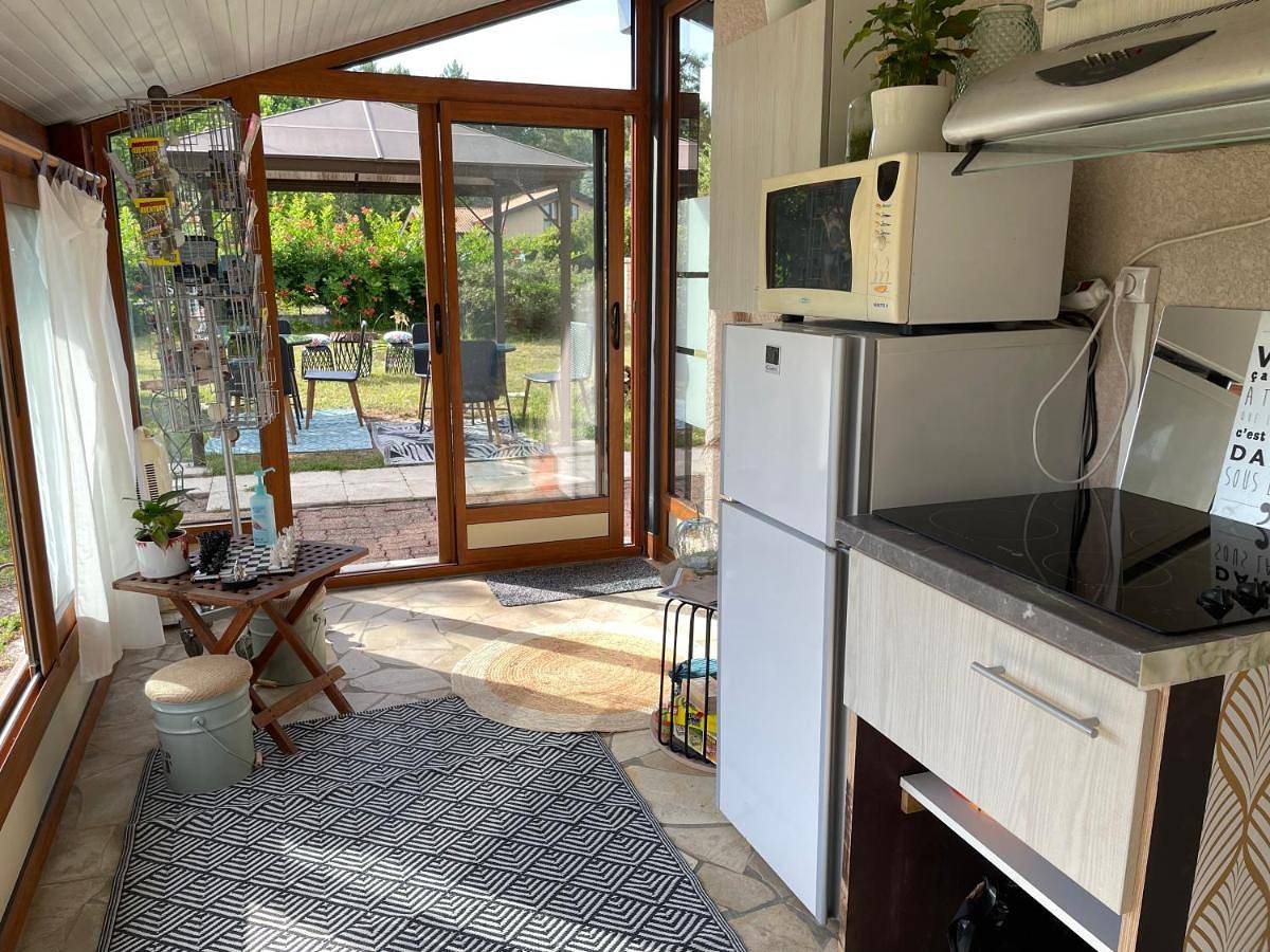 Triple Room with Garden View in Linxe, Côte d’Argent