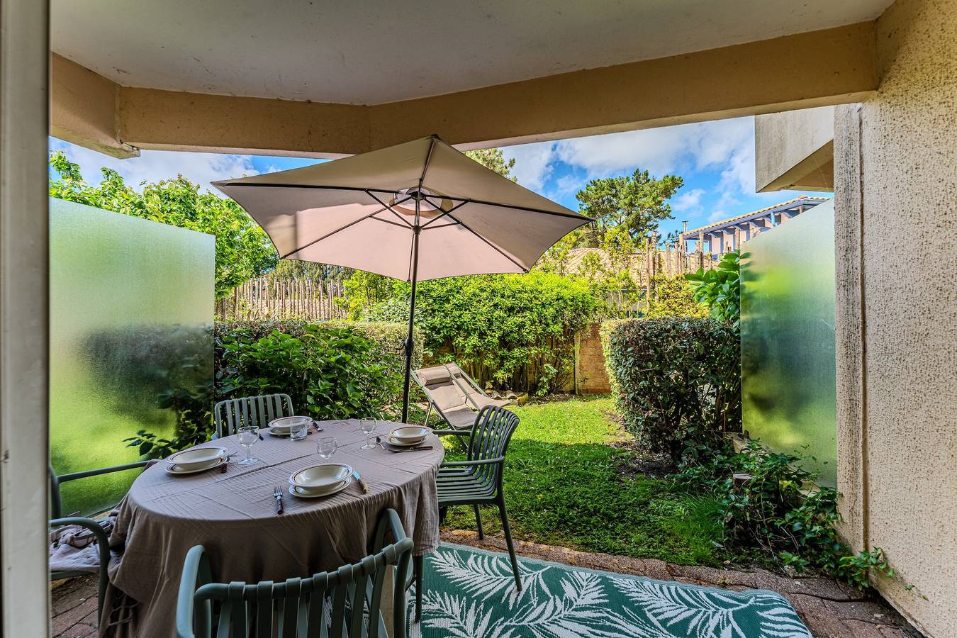 Ganze Wohnung, Apartment 'Arcachon Accès Plage' mit Meerblick, Gemeinschaftsterrasse und Garten in Arcachon, Arcachon und Umgebung
