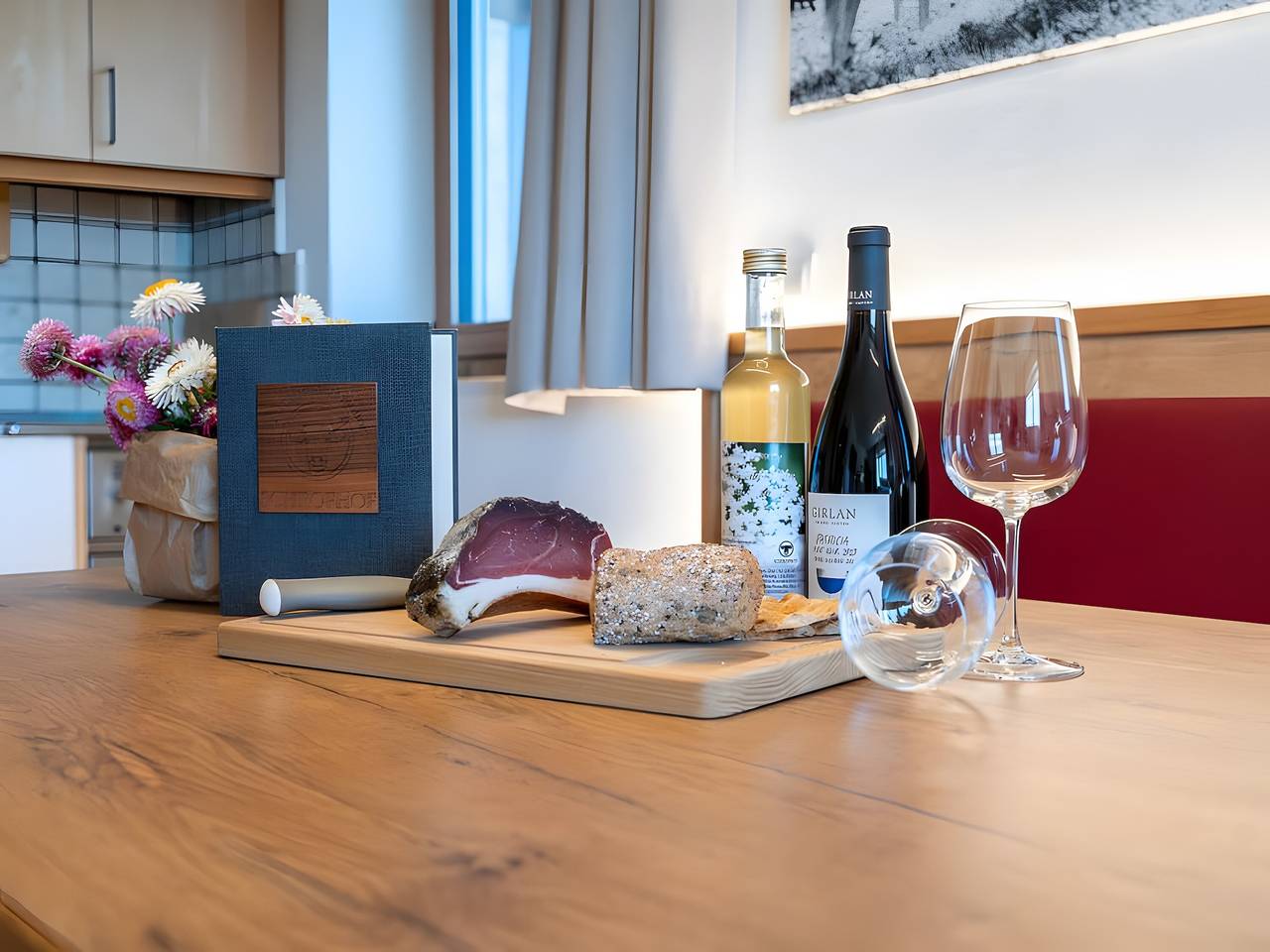 Appartement entier, Appartement de vacances Schlern Bio Schrofhof avec vue sur la montagne, terrasse privée et Wi-Fi in Renon, Alpes de Sarntal