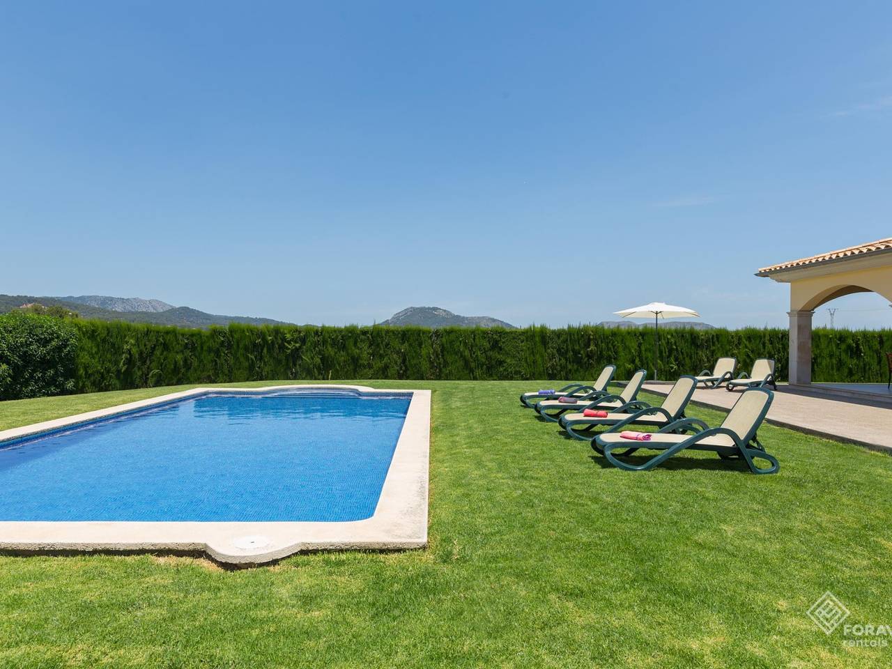 Mussol - Preciosa villa con piscina y jardín en sa Pobla in Sa Pobla, Mallorca Norte