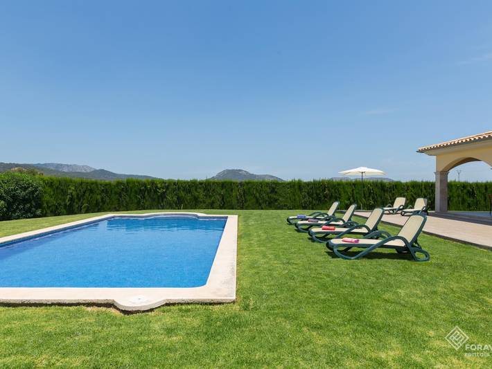 Ferienhaus für 8 Personen, mit Balkon/Terrasse und Garten sowie Pool auf Mallorca Norden - 3