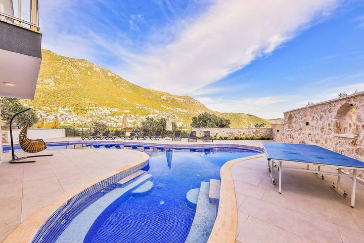 Villa für 10 Personen mit Balkon in Kaş, Saklıkent