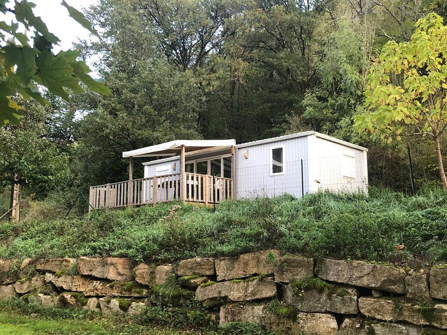 Camping La Prade - Mobilhome 8 personnes - Via Aurea Privilege 40 M² Av Clim in Saint-André-de-Najac, Aveyron