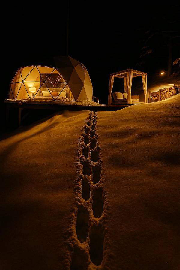 Camping voor 3 personen, with sauna and tuin as well as uitzicht in Tsjechië