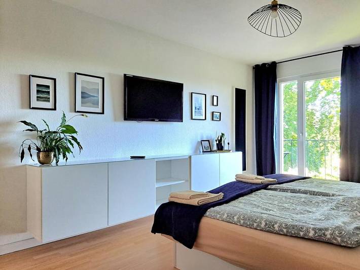 Ferienwohnung für 5 Personen, mit Terrasse und Ausblick in Rosengarten - 2