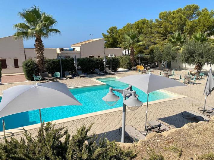 Appartamento per 4 persone, con Terrazza e Giardino nonché Piscina e Panorama a San Giorgio