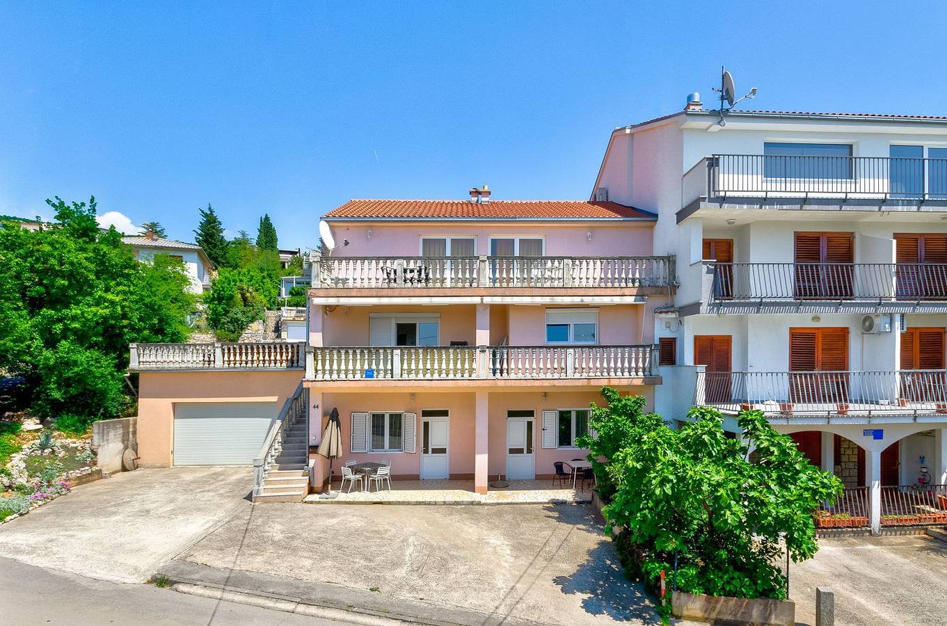 Cały apartament, Apartament wakacyjny dla 4 osób z taras in Crikvenica, Żupania primorsko-gorska