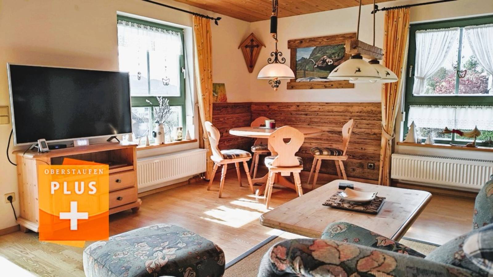 Apartamento entero, Apartamento de 2 habitaciones en Oberstaufen, Alemania in Oberstaufen, Suabia (Baviera)