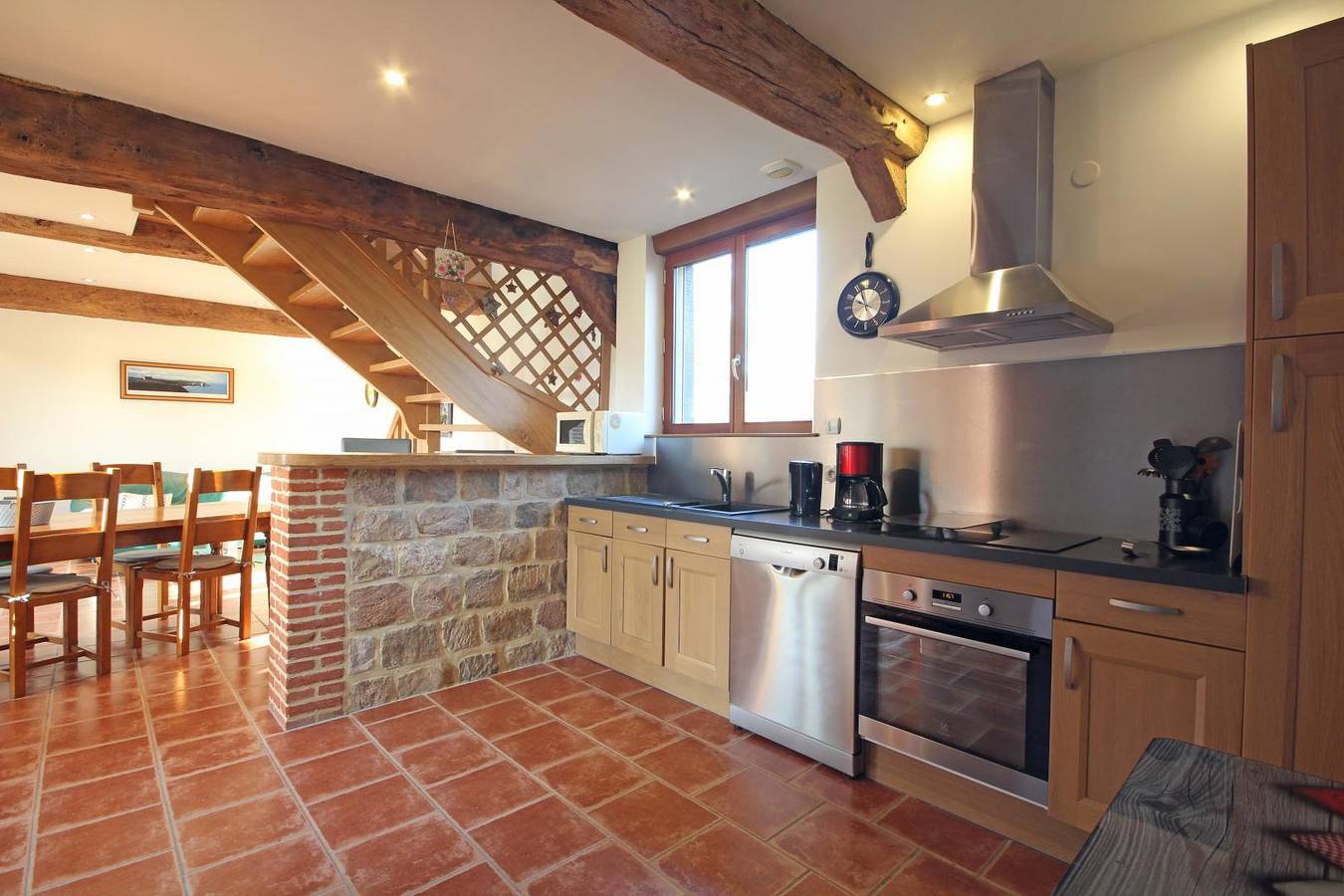 Gîtes de France® - La Maison de la Ferme in Canouville, Région de Dieppe