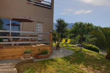 Gîte pour 4 personnes, avec jardin et terrasse à Rapale