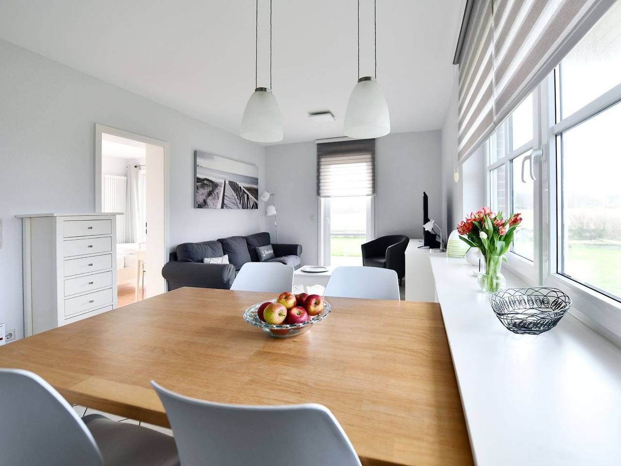 Ganze Ferienwohnung, Haus Windhuug Wohnung 2 - Haus Windhuug Wohnung 2 in Utersum, Föhr