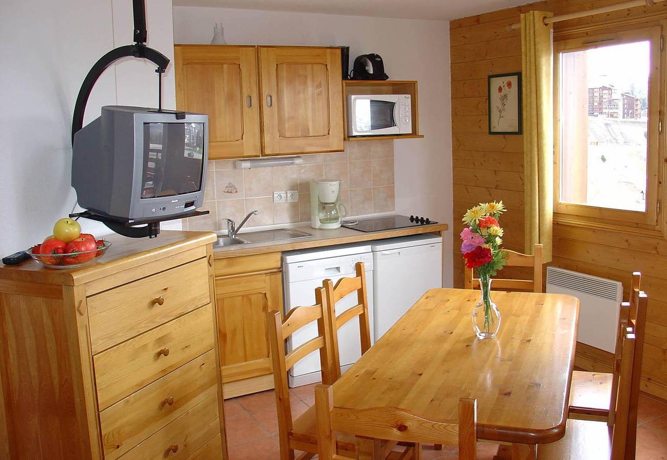 Ganze Wohnung, Les Lodges des Alpages - 2-Zimmer-Appartment für 6 Personen (Bcf) in La Plagne, La Plagne-Tarentaise