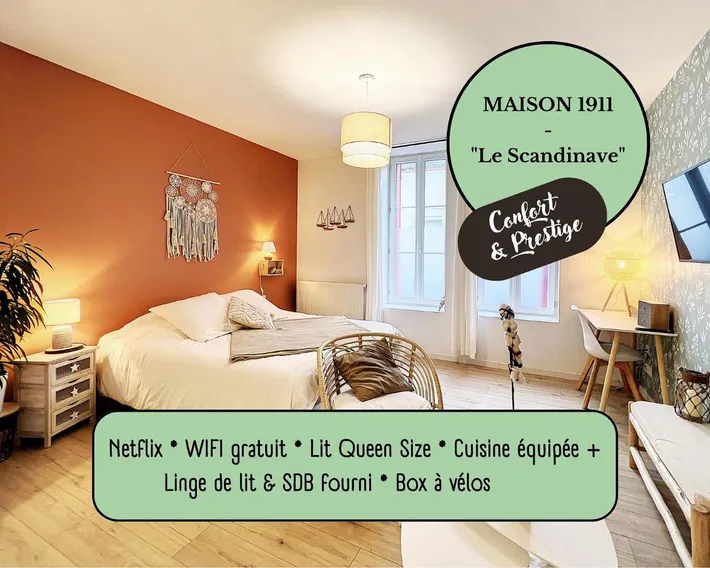 Apartamento de vacaciones para 2 personas, con jardín, Se admiten mascotas - 1