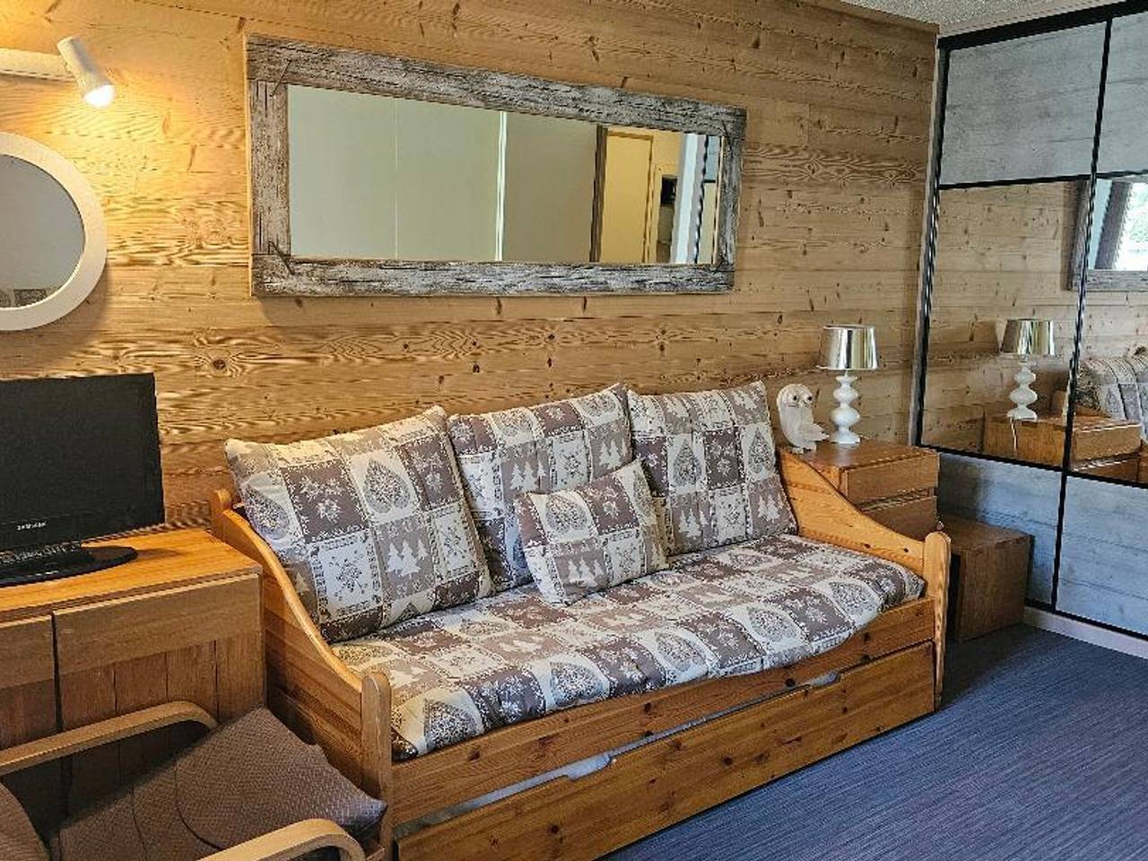 Estudio entero, Apartamento 32m², centro Croisette, 5 plazas, Wifi, mascotas permitidas in Les Menuires, Saint-Martin-de-Belleville
