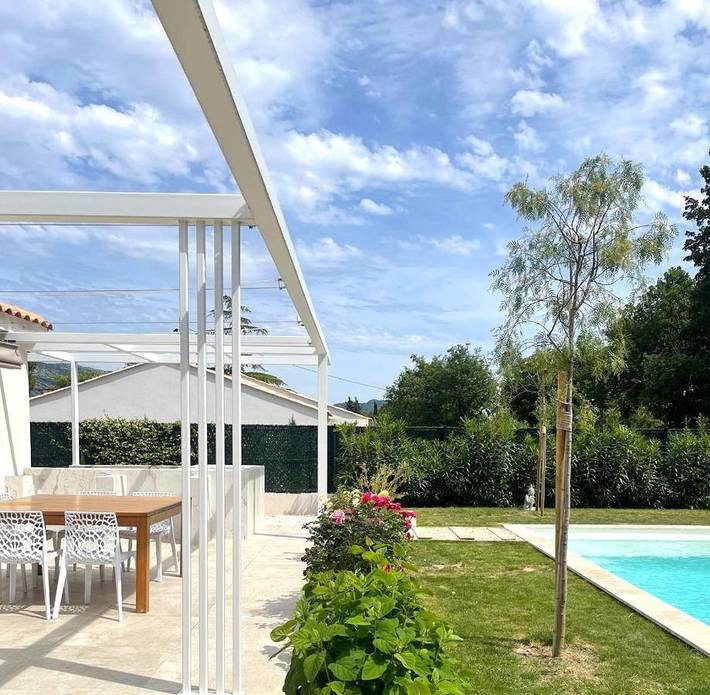 Villa pour 7 personnes, avec vue ainsi que piscine et jardin à Aubagne