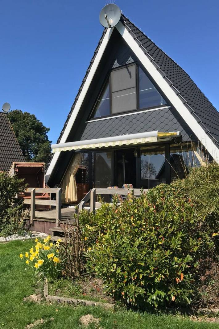 Ferienhaus für 4 Personen, mit Terrasse, mit Haustier