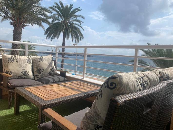 Apartamento para 6 personas, con Balcón además de Terraza y Vistas en Garrucha