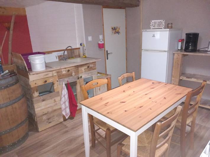 Chambre pour 2 personnes, avec jardin